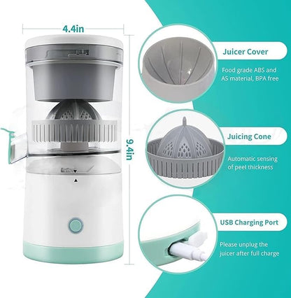 Portable USB Rechargeable Citrus Juicer | Fresh Juice Anytime, Anywhere